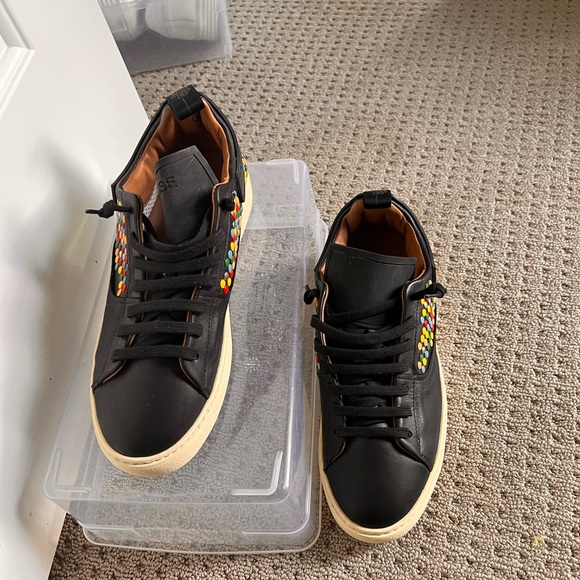 Esseuttese black smarty sneakers. Size 39 - Picture 4 of 7